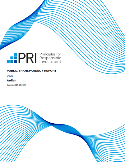 PRI-Ardian-2023-Public-Transparency-Report-cover